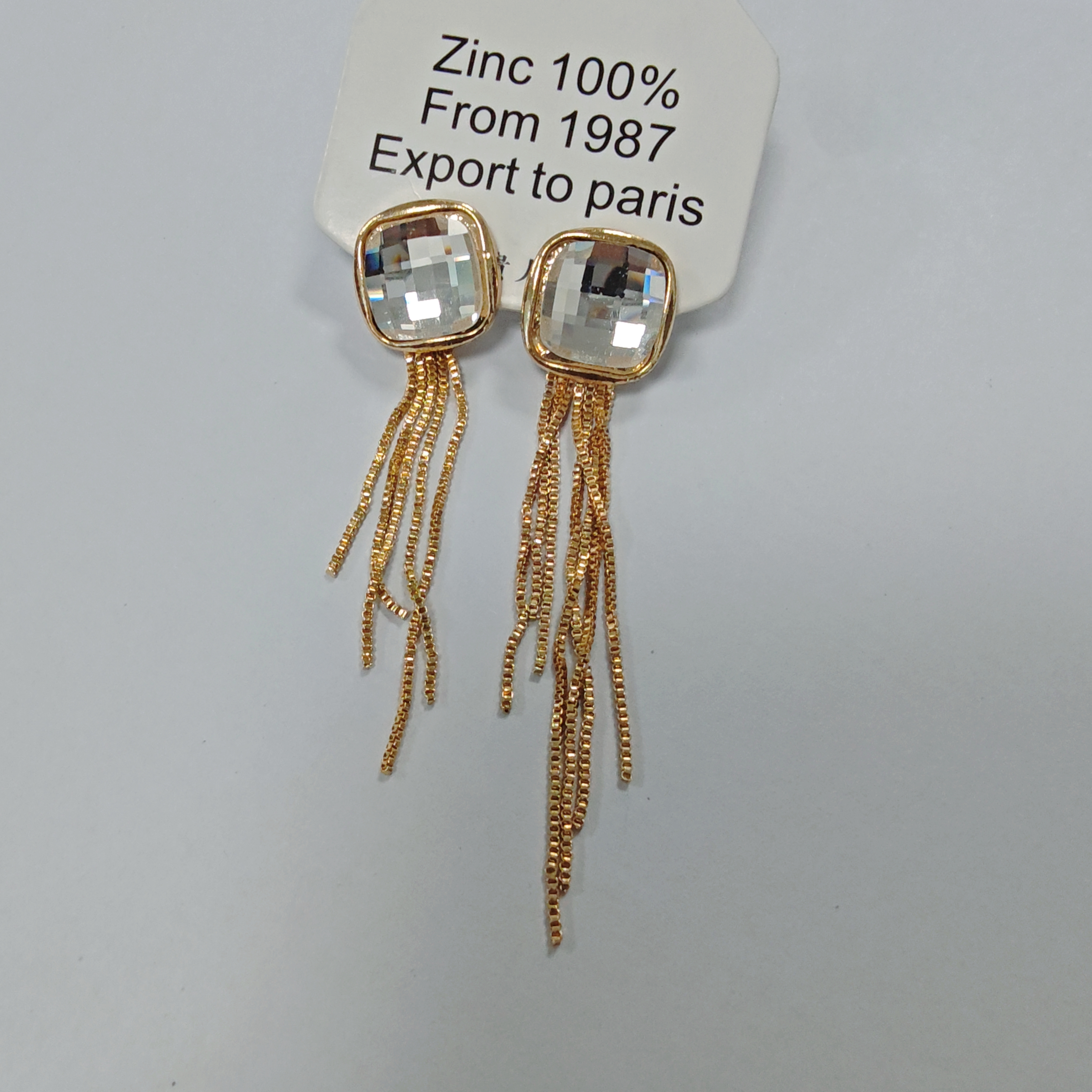 铜合金耳饰 气质轻奢百搭简约简约优雅精致网红设计师耳环F3122