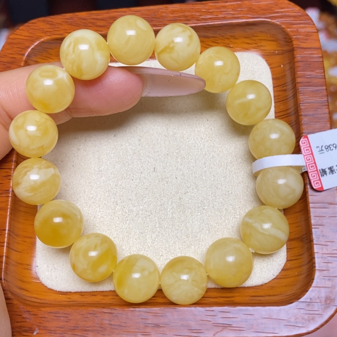 【闪购商品】蜜蜡手链未镶嵌手串