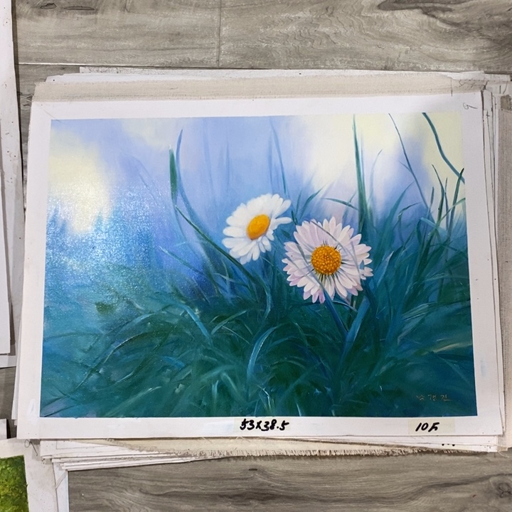 油画手绘油画作品欣赏53*38