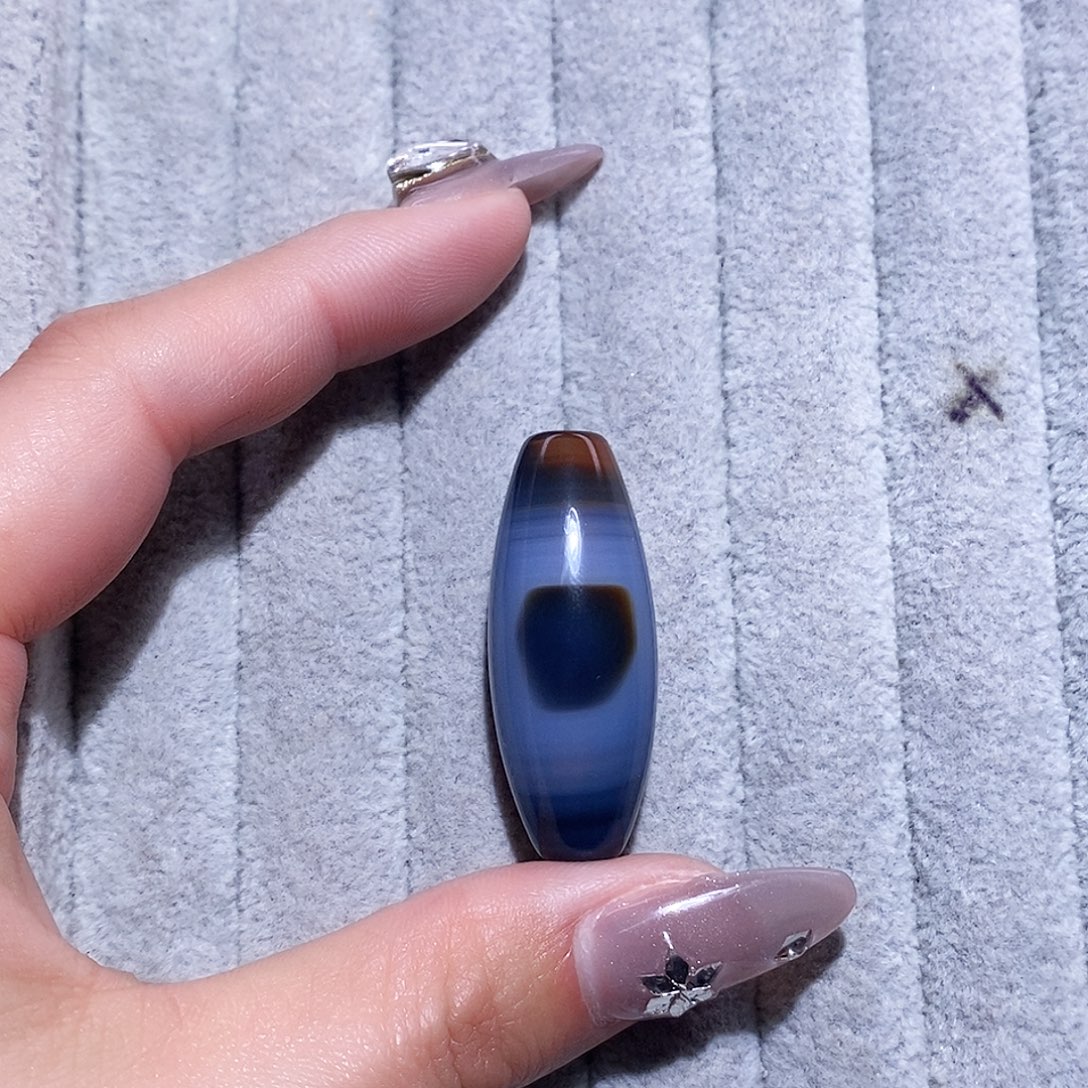 嘎***蛋玛瑙/玉髓未镶嵌颈饰