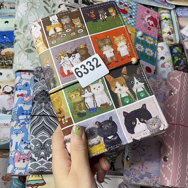 织绣A6活页不送纸6332