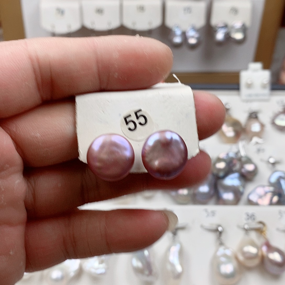 淡水珍珠颈饰银S925镶嵌