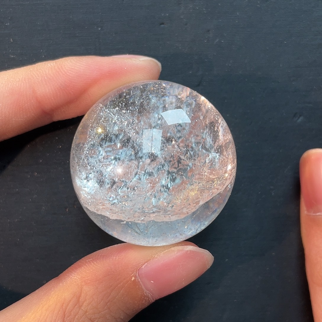 手串水晶未镶嵌喜马拉雅33mm水晶球 103号