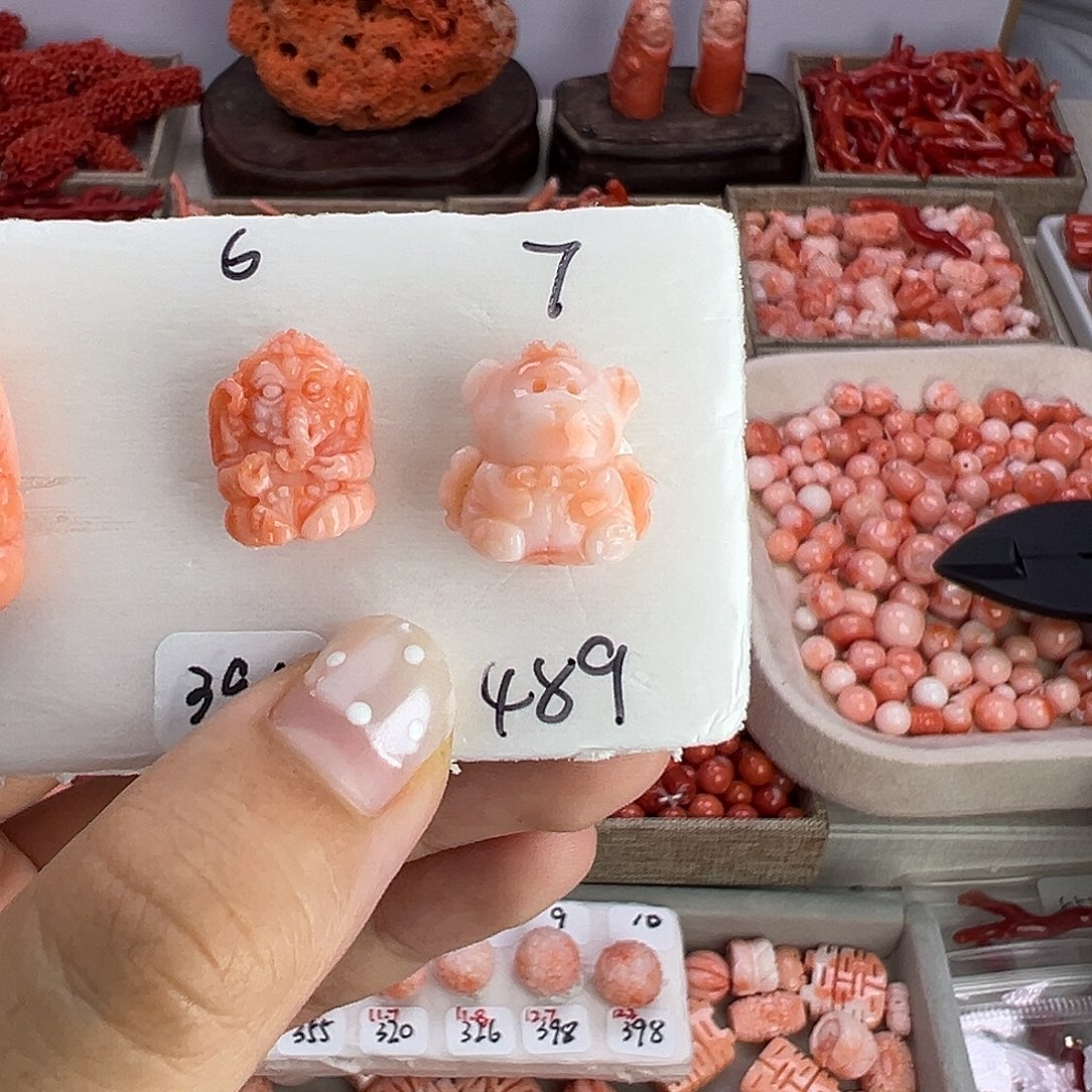 银S925小熊雕件手工