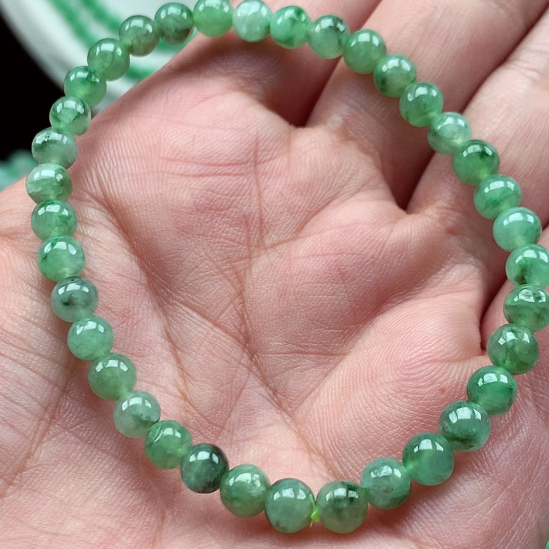 未镶嵌手链翡翠翡翠