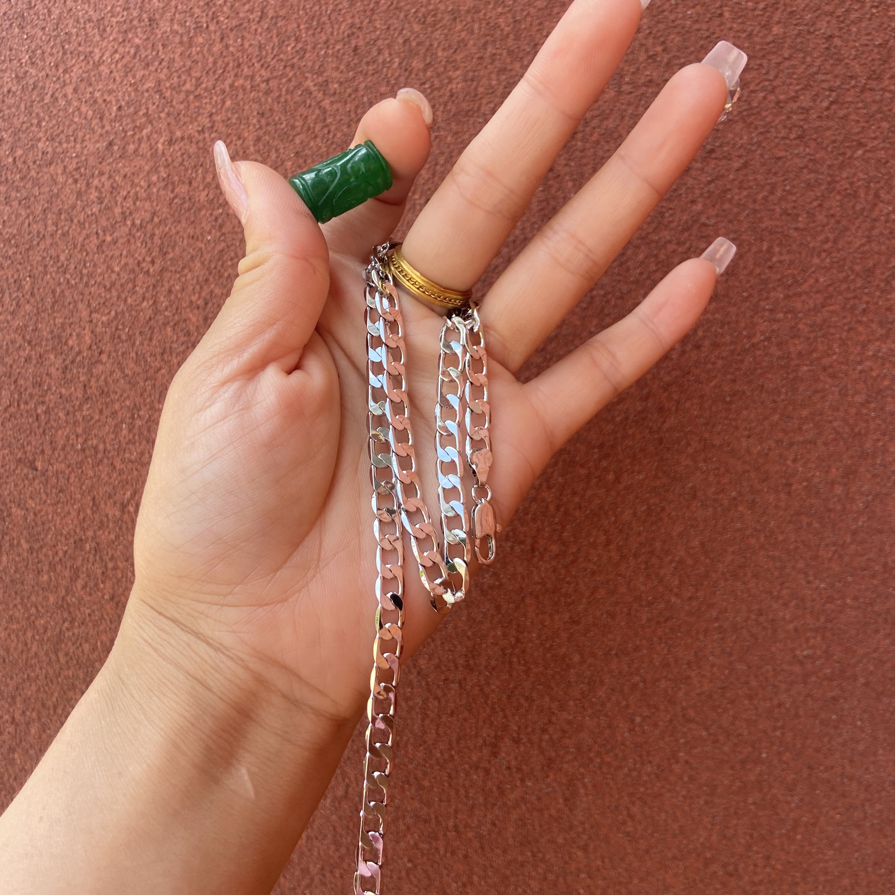 247镂空项链 玛瑙珠多样发一