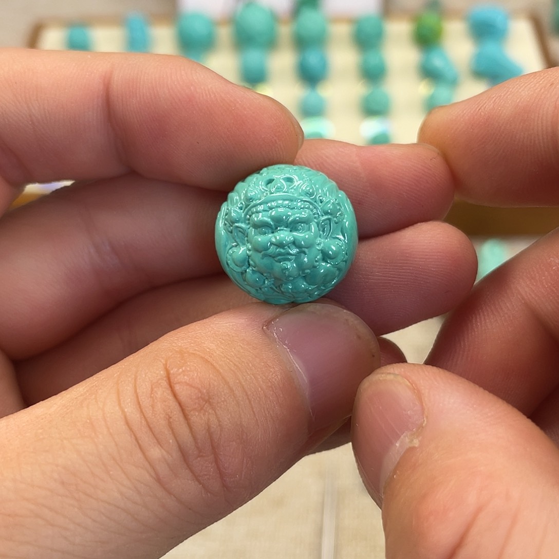 原生态湖北松配饰，直径17.5