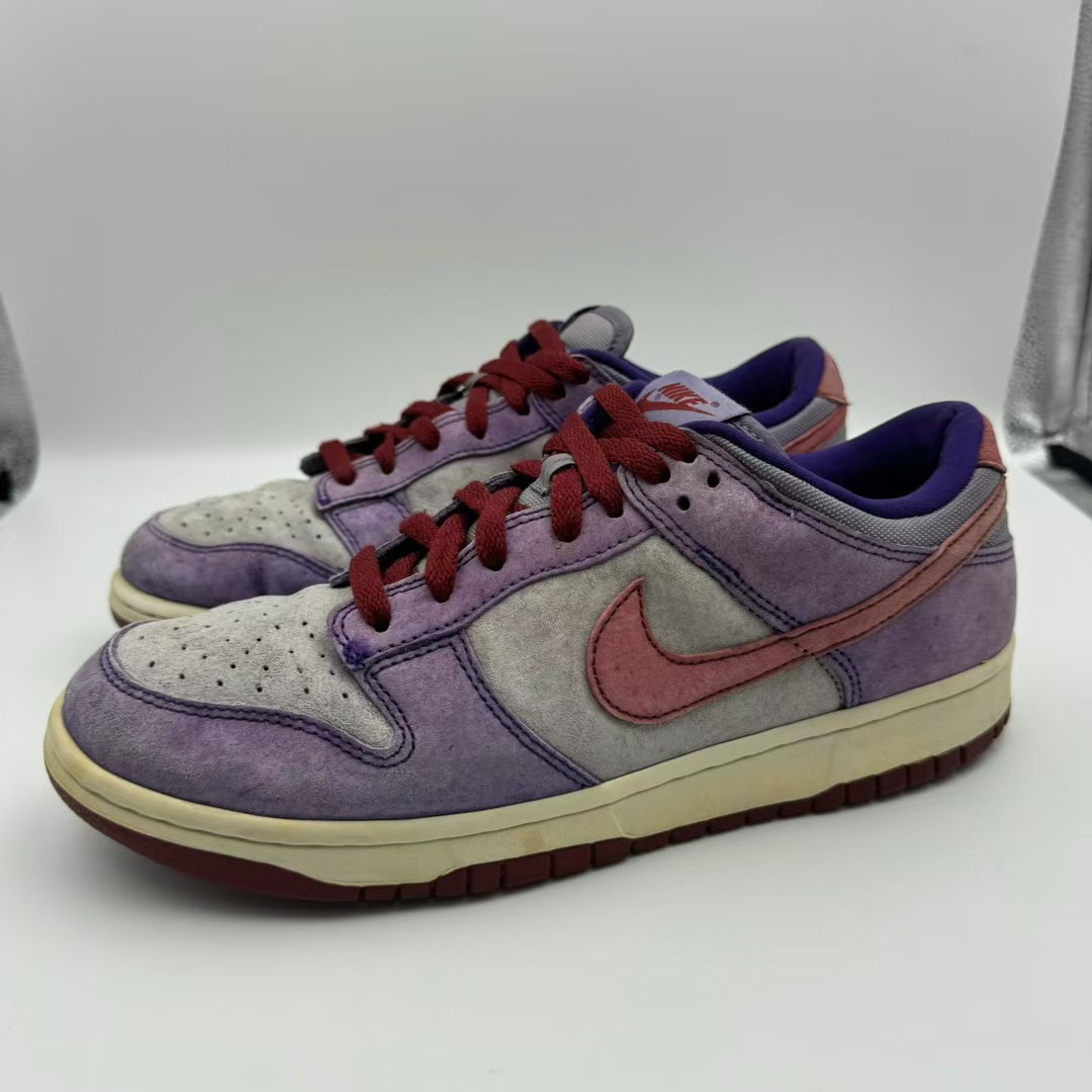 90新 NIKE/耐克 42.5码270/Nike Dunk 板鞋 低帮/水果/树莓紫 866