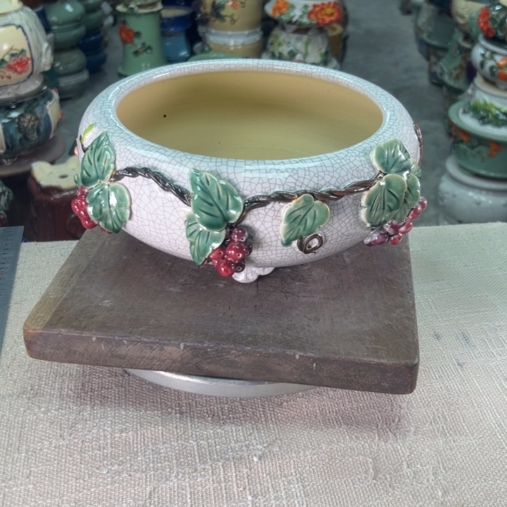 泳坤堂石湾盆陶瓷