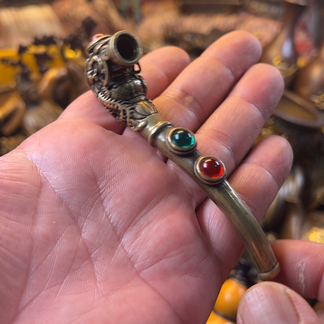 茶壶香炉铜器摆件