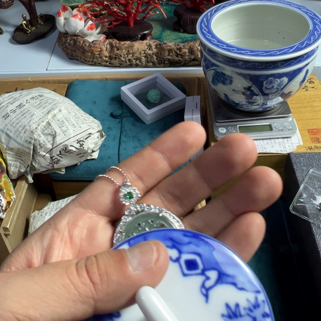 紫砂茶宠我家粉皮真好看啊