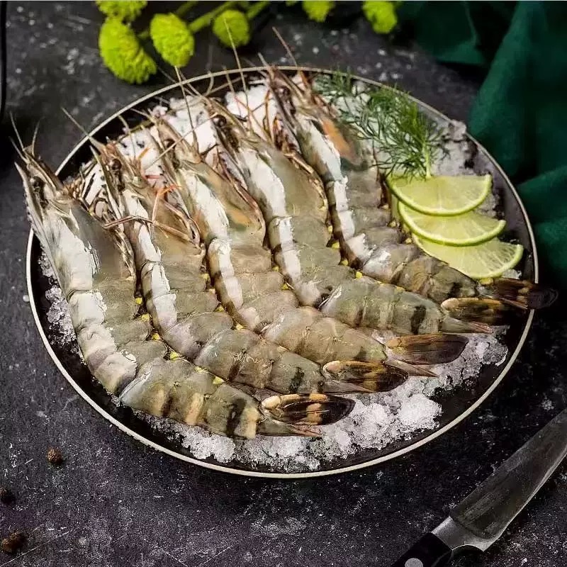 巨型海捕黑虎虾/3斤
