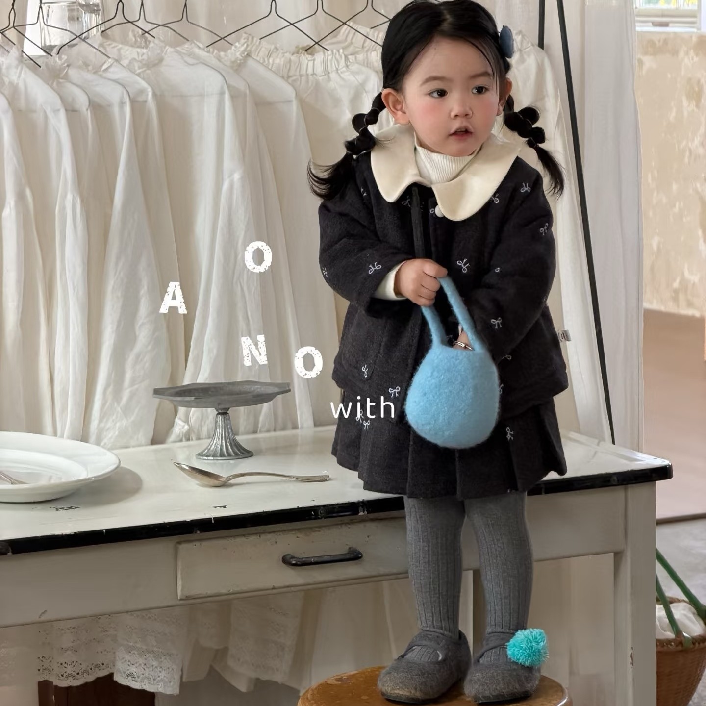 xiaoman小满定制链接AONO年款女童套装秋冬儿童NO退换