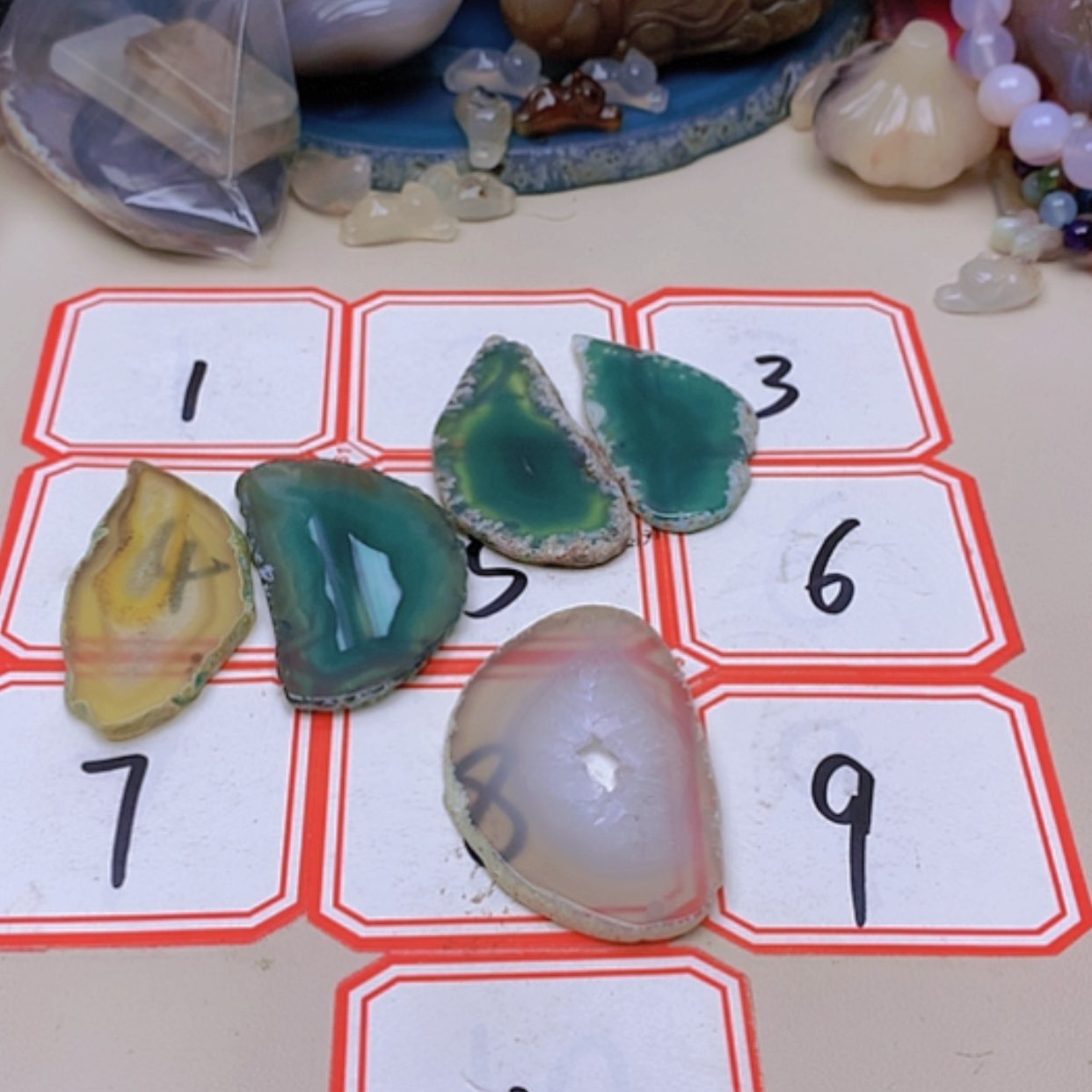 【闪购商品】未镶嵌玛瑙/玉髓珠宝半成品归***道