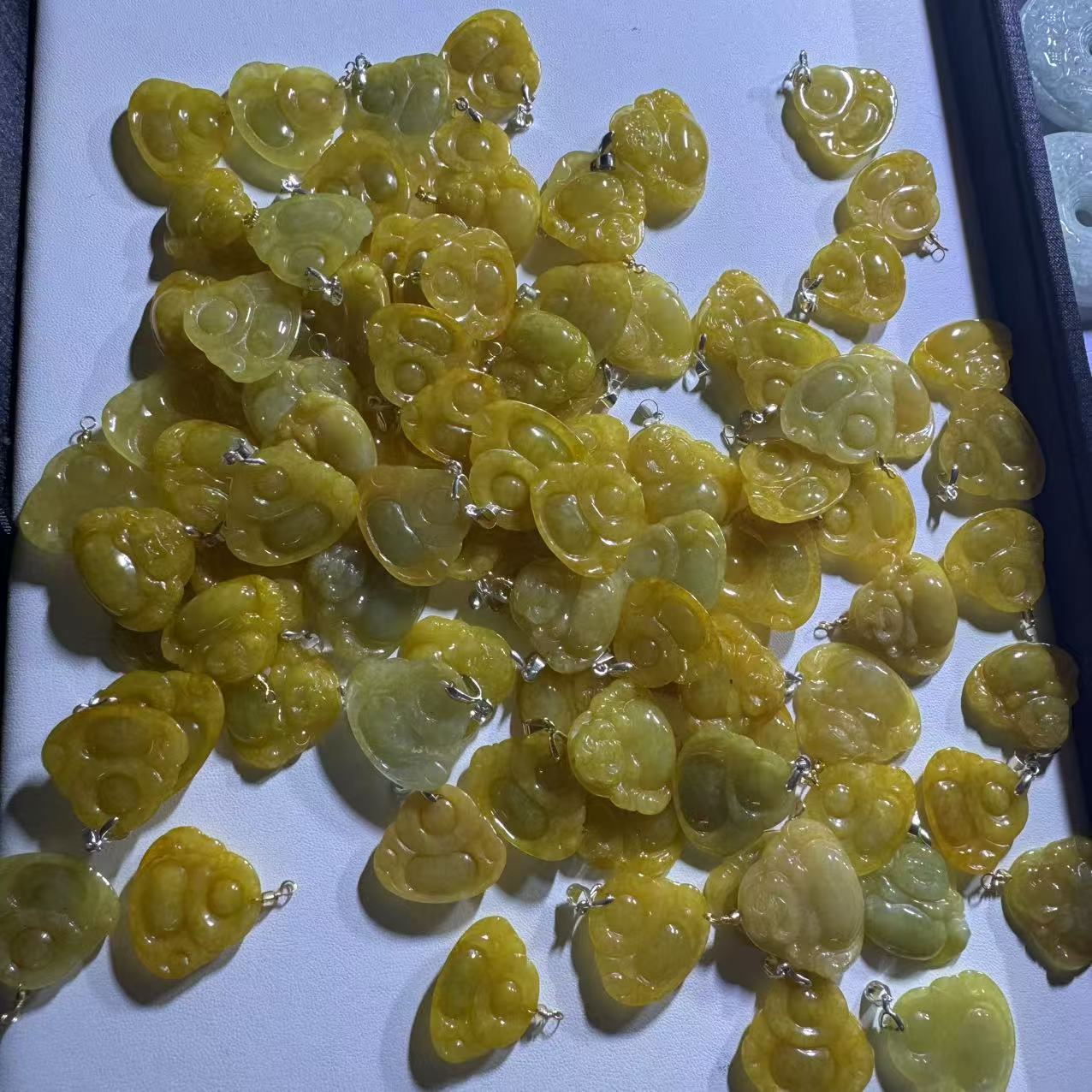 天然A货翡翠佛公吊坠--多样性发一 假一赔三