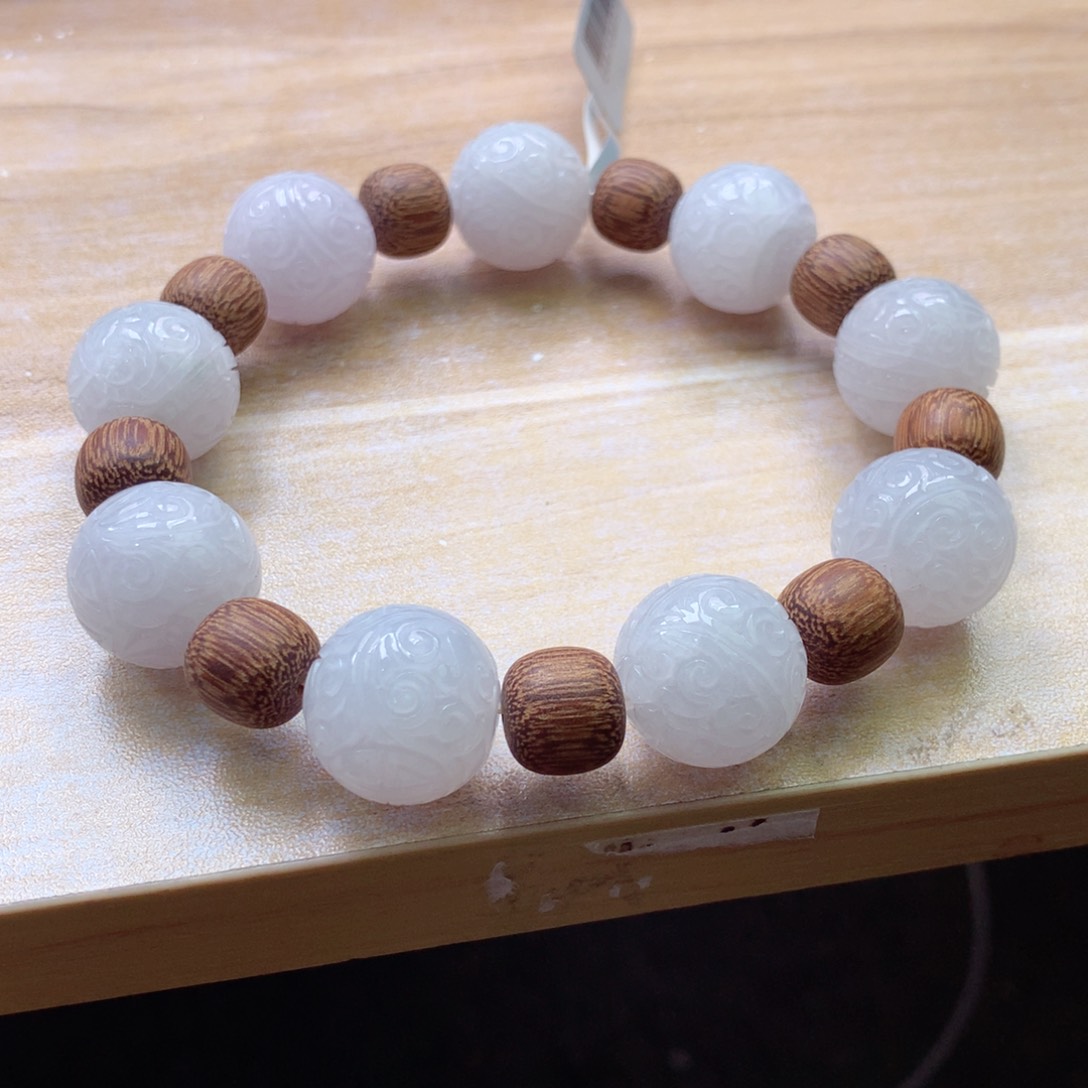 翡翠颈饰未镶嵌吊坠