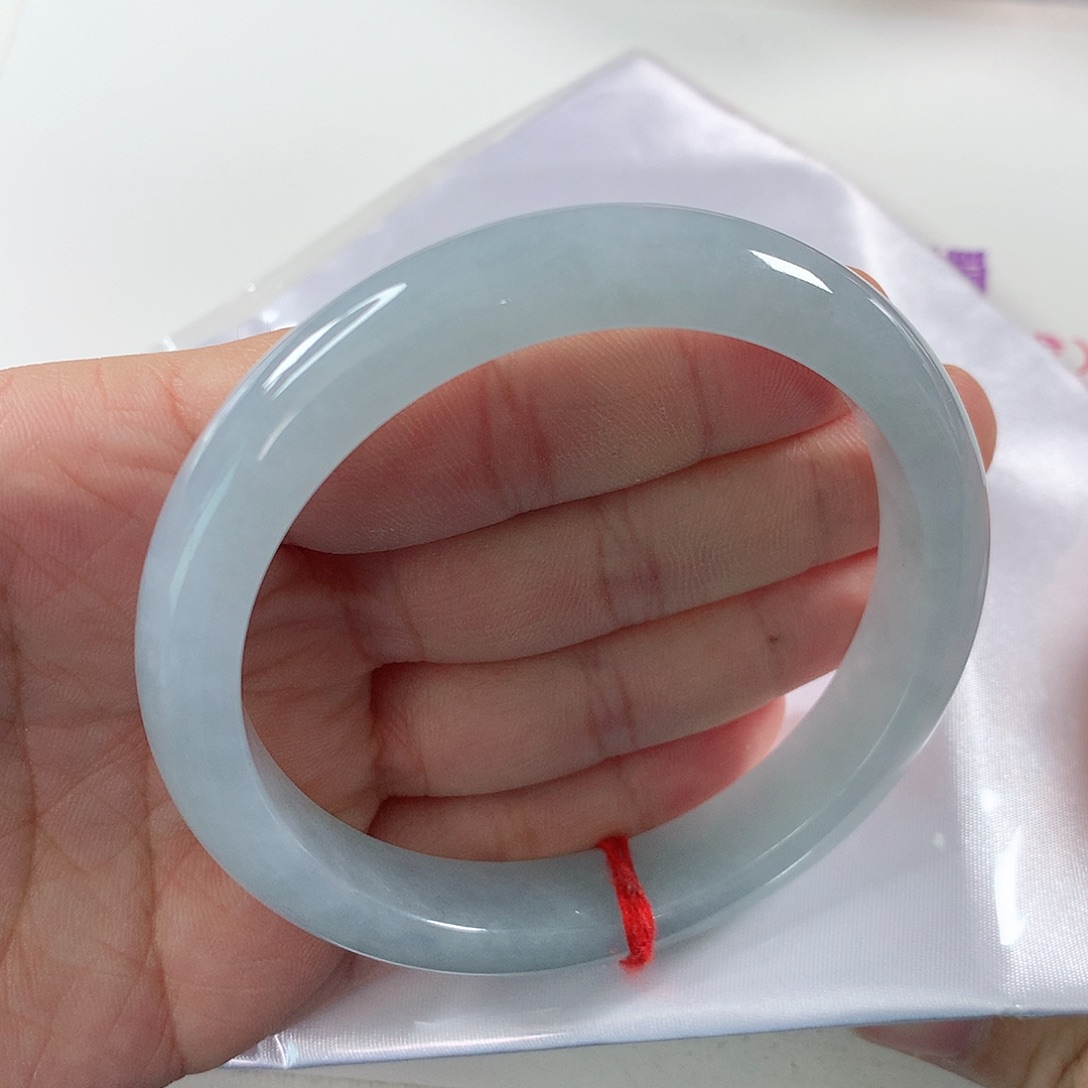 翡翠手镯未镶嵌61-62圈口 ⑧⑨