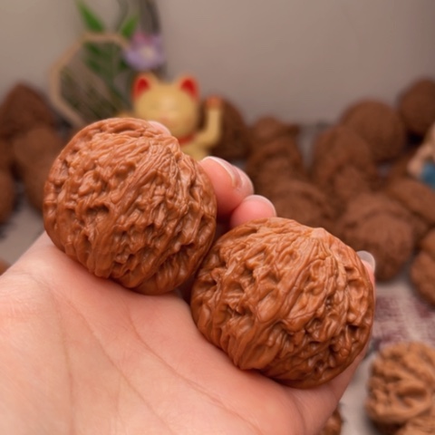 吊坠文玩核桃41全品磨盘狮子头