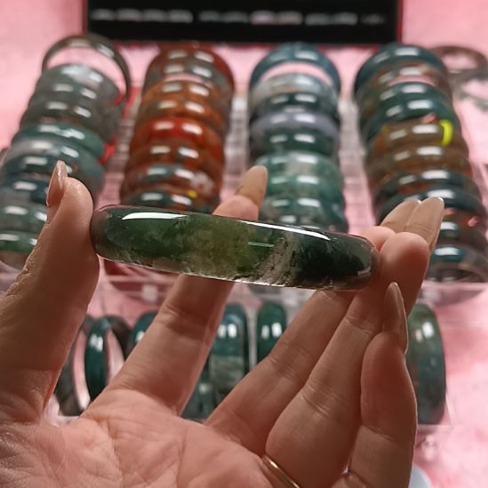 玛瑙/玉髓未镶嵌手镯