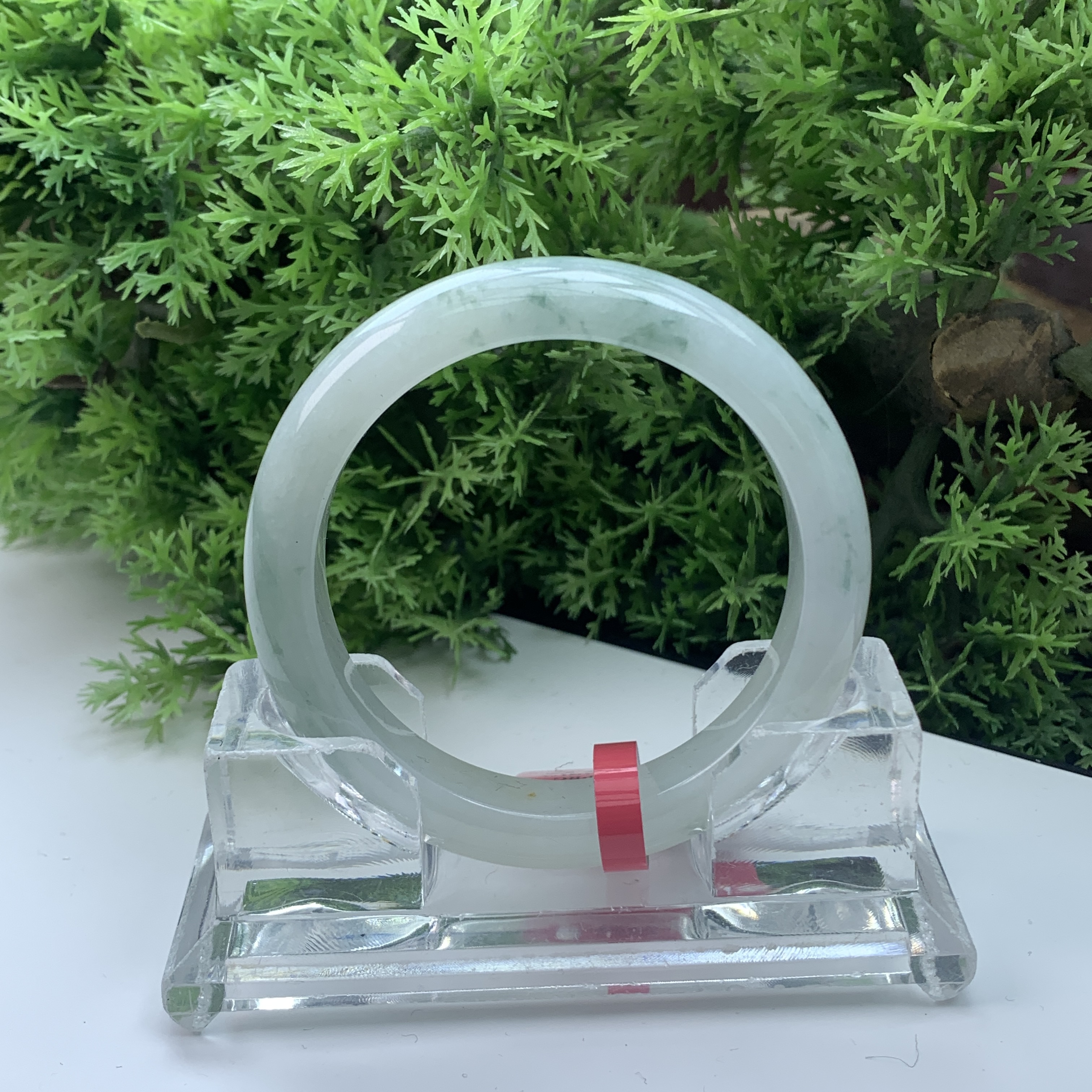 【刘思懿】天然缅甸A货翡翠手镯-Z-2