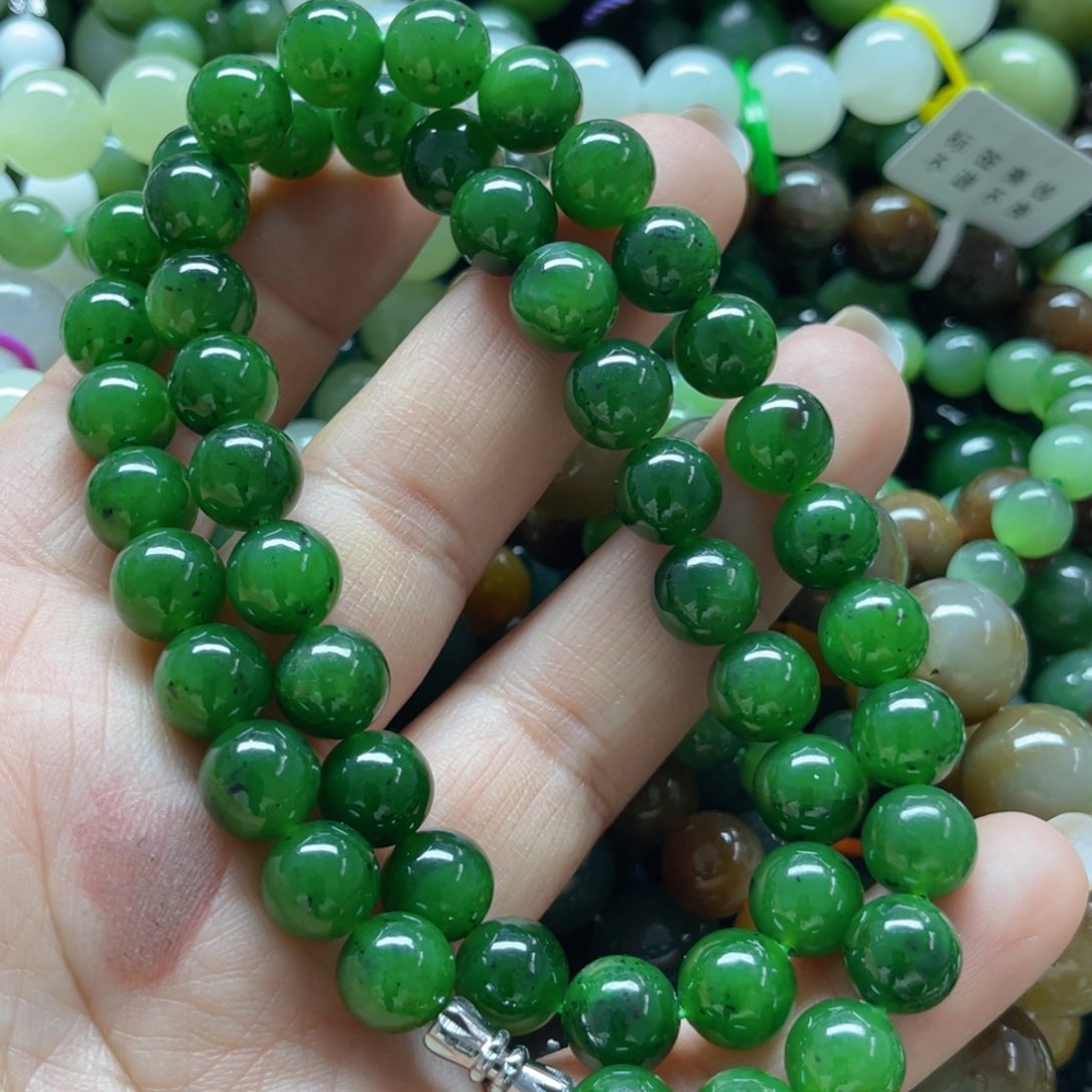 和田玉手链未镶嵌