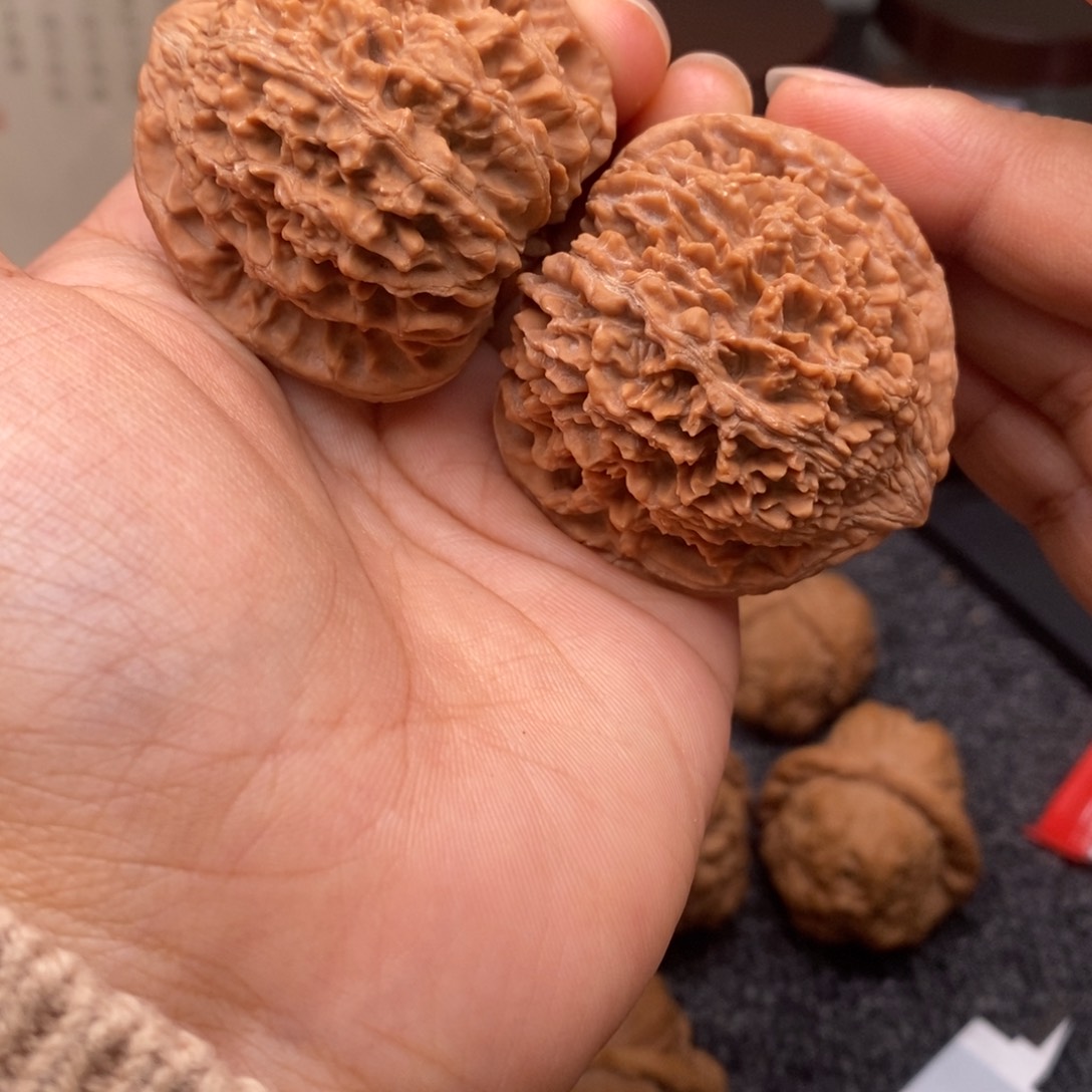 文玩核桃把件44满天星