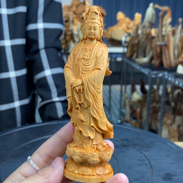柏木（崖柏）手把件