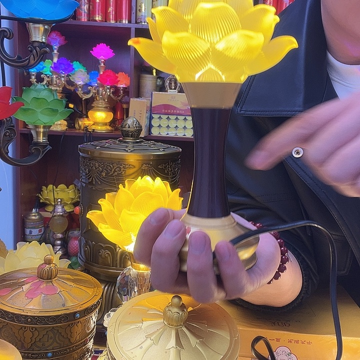 发大号莲花宽 充电的