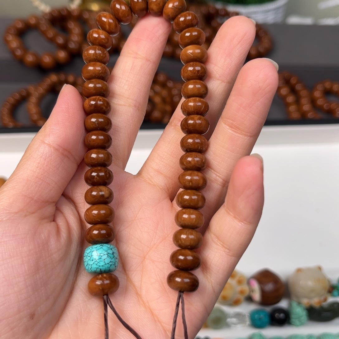 手串已拍➕绿小松配饰