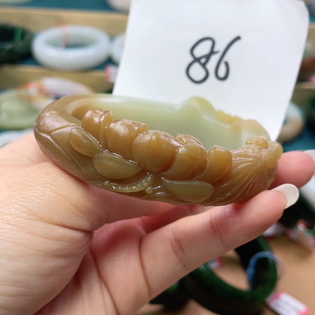 未镶嵌手镯和田玉圈口58