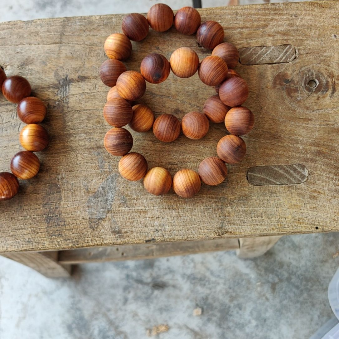 柏木（崖柏）1.8毛珠子黑油陈华料