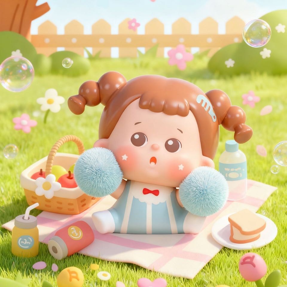 【拆盒】JOJOY啾啾伊啦啦队系列萌粒潮玩可爱手办盲盒