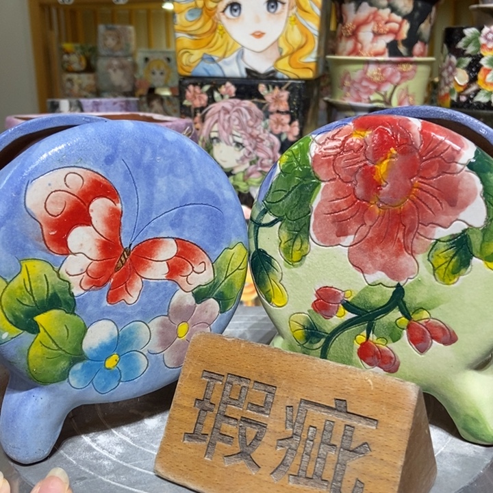 景德镇艺术手绘作品