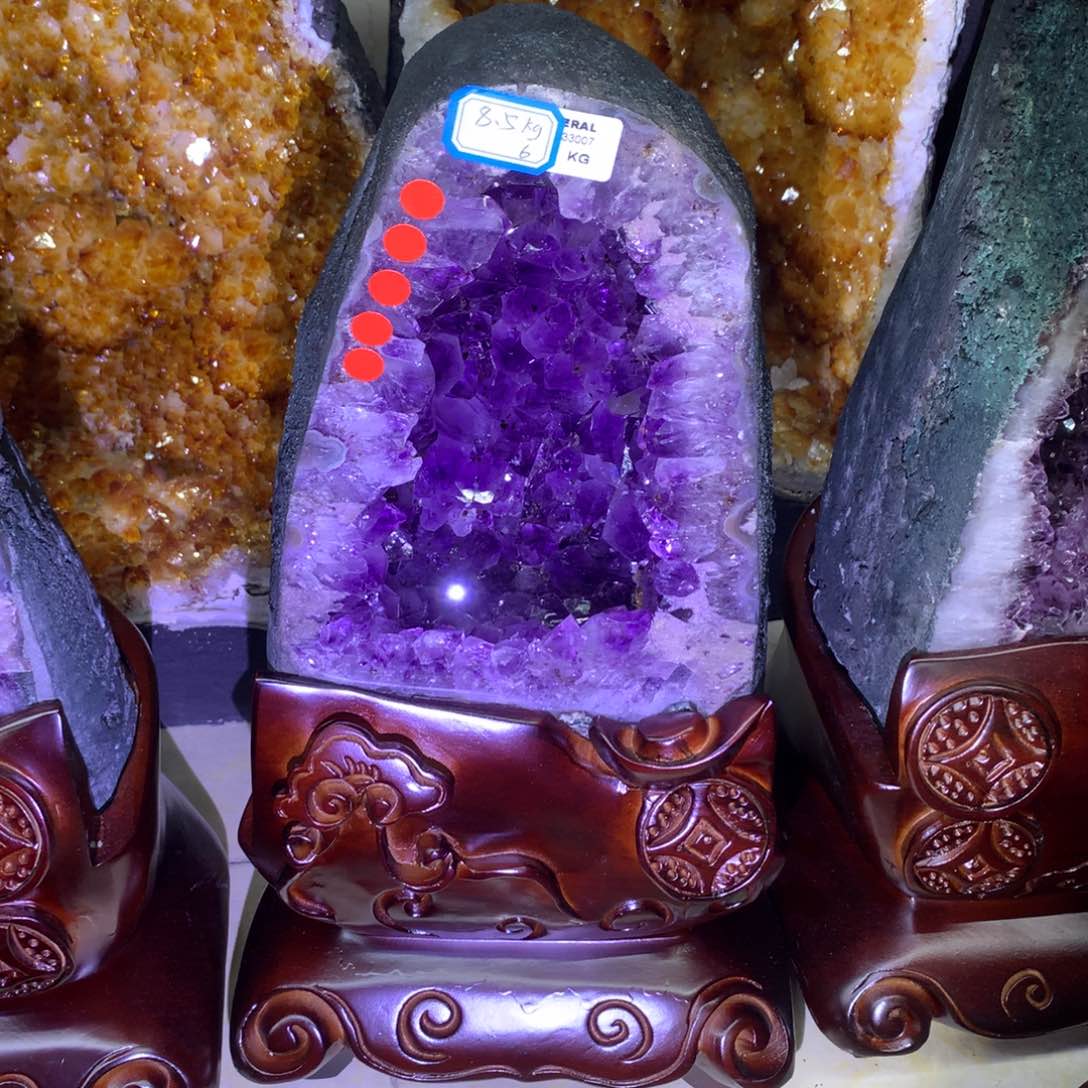 水晶摆件未镶嵌莹