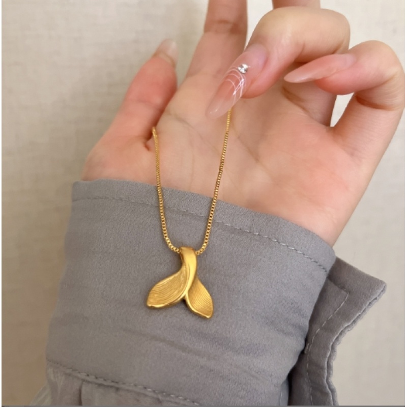 铜合金项链 D195  时尚轻奢气气质百搭女士小众简约精致甜美项链