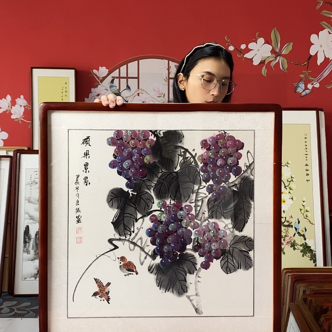 国画手写手绘62✖️62国画作品