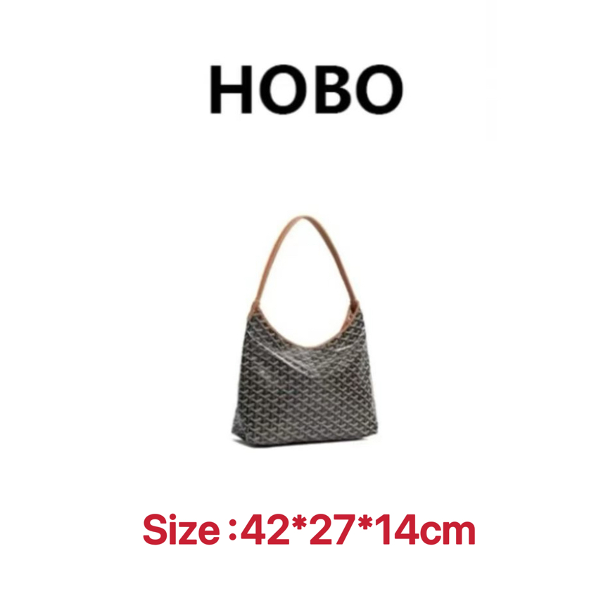 【 HOBO 】慵懒风高雅牛皮棉麻腋下包
