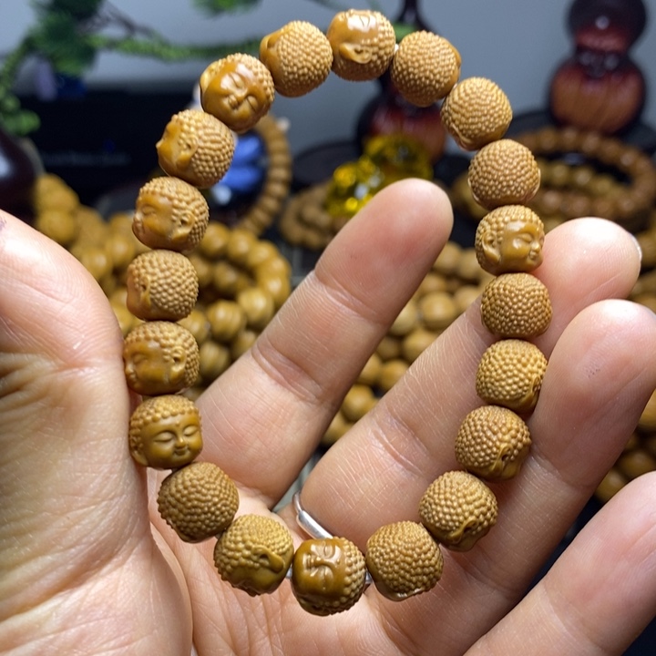 猴头核桃手串猴头草