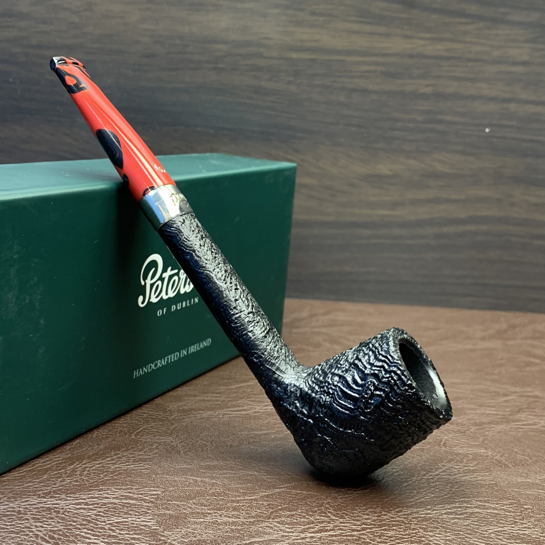 爱尔兰彼得森吸血鬼264型号石楠木烟斗（内径19.3斗深35.1长155.4
