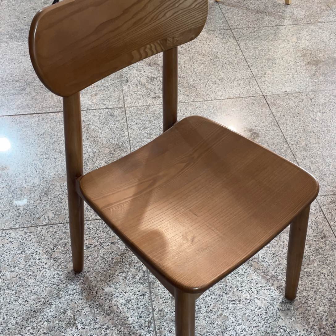 木白腊木实木椅子2把