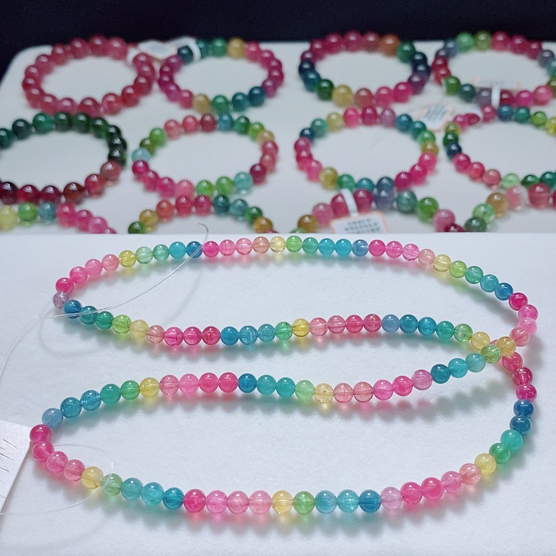 手链未镶嵌碧玺5.2mm左右