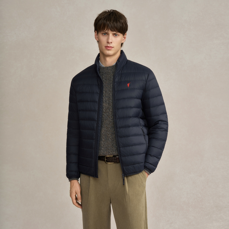 POLOWALK男式2025冬季新品轻薄羽绒服简约百搭轻薄