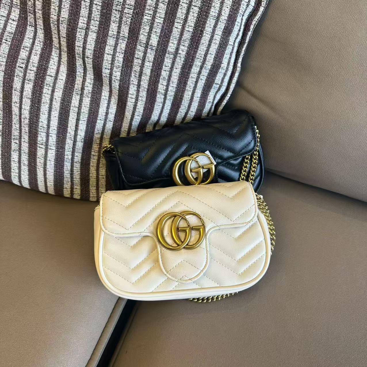 菱格做旧五金单肩斜挎包爱心包（18cm小号）