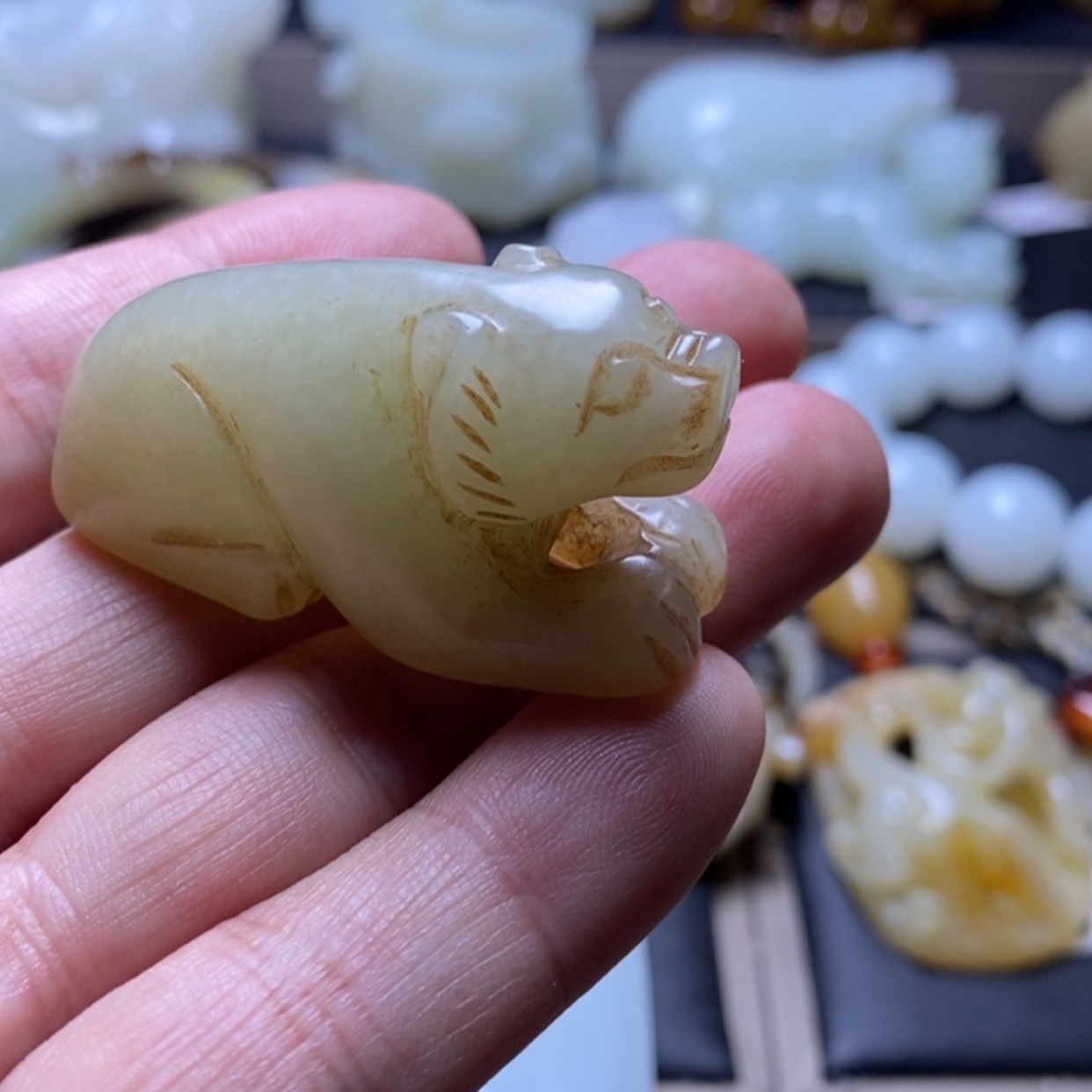 【闪购商品】和田玉（糖玉）颈饰未镶嵌