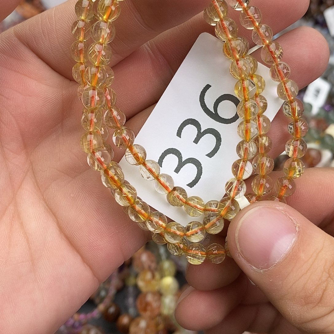 水晶未镶嵌手链手链