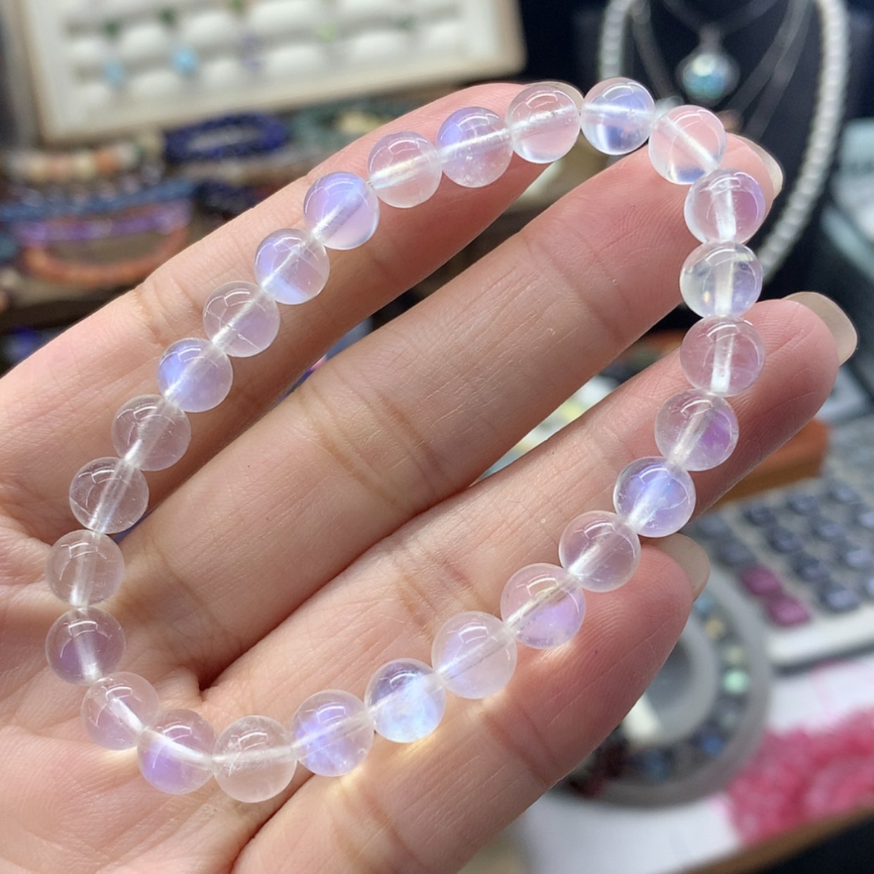 【闪购商品】长石手串未镶嵌手串