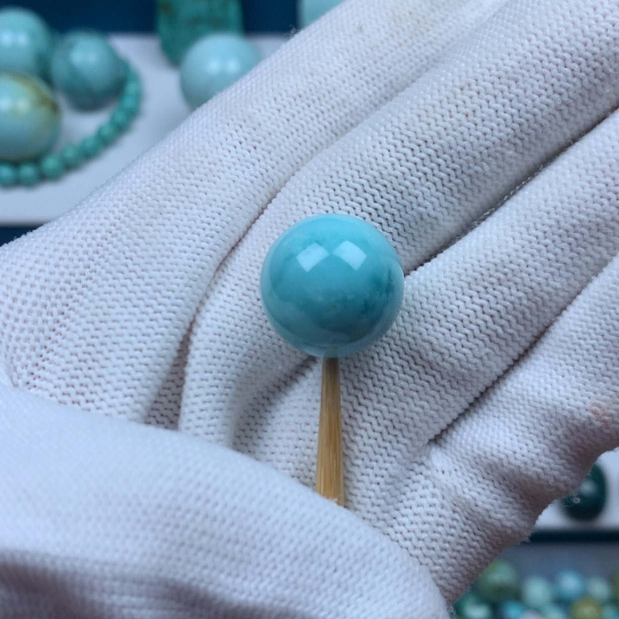 【闪购商品】绿松石珠宝奇石未镶嵌大****?