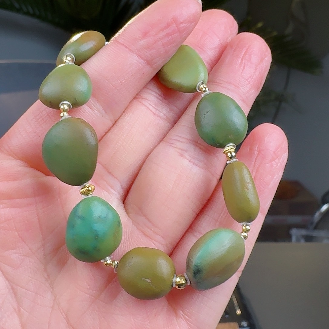 绿松石珠宝奇石未镶嵌