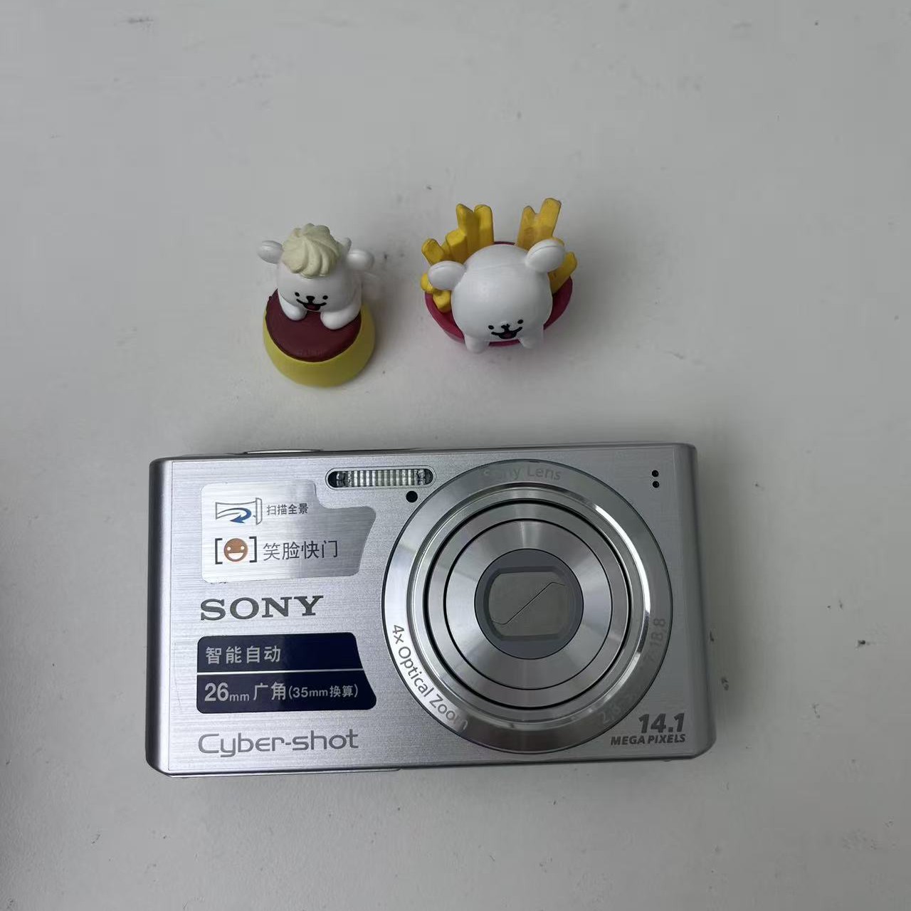 95新 Sony/索尼 W610 1410万像素4倍变焦冷白皮出片柔焦