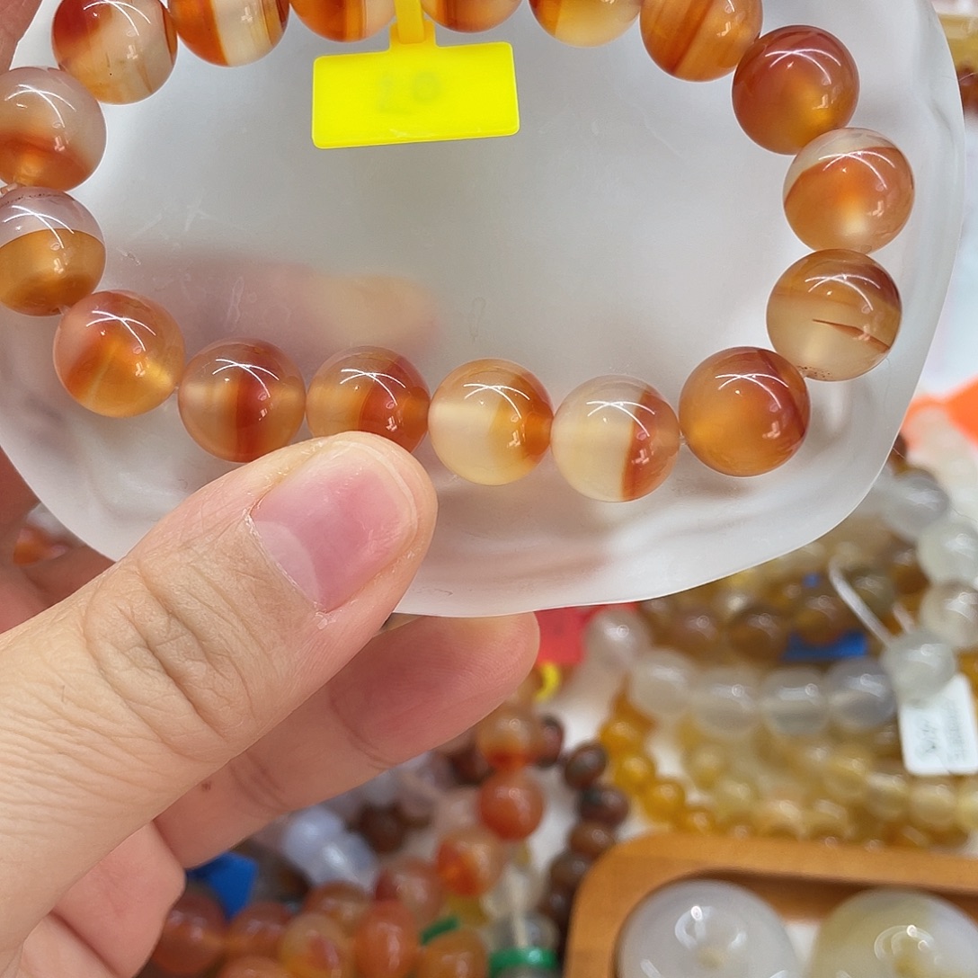 玛瑙/玉髓未镶嵌手链